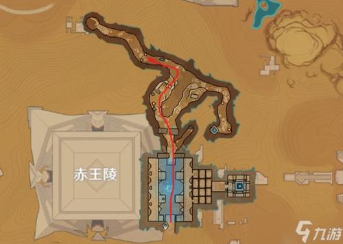 原神沙漠塔怎么进去