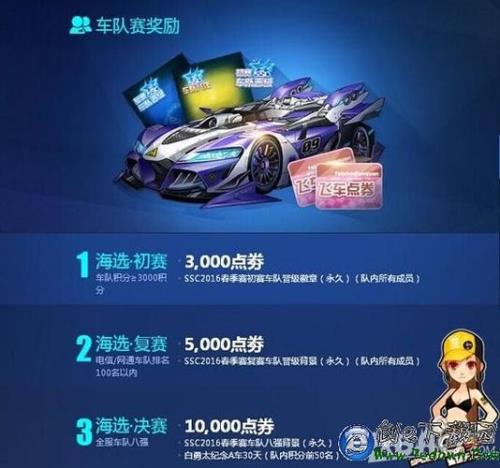 飞车联赛车一般多久出一辆