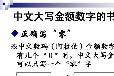 17大写数字金额