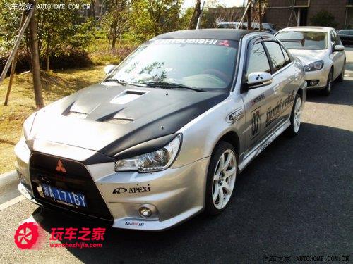 菱悦v3改装evo后能上路吗