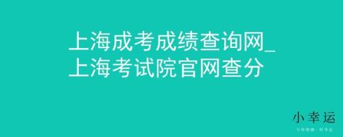 学生查好分数怎么查