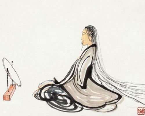 清镜不藏新白发什么意思