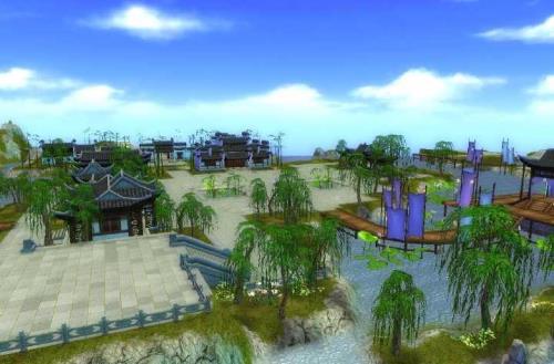 天龙八部燕子坞怎么卡进院子里