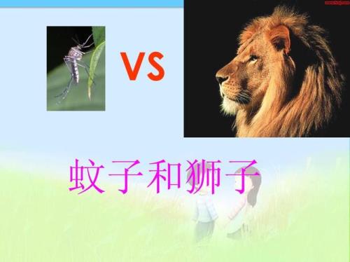 蚊子和狮子的拟声词是什么