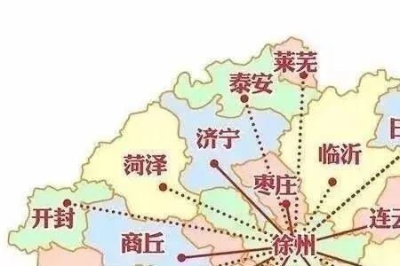 徐州在地图的哪里