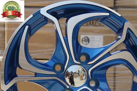 车轮表面有红蓝色线是什么