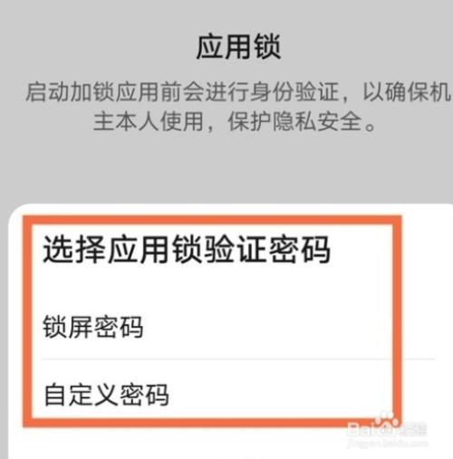 华为mate50proapp怎么单独加密