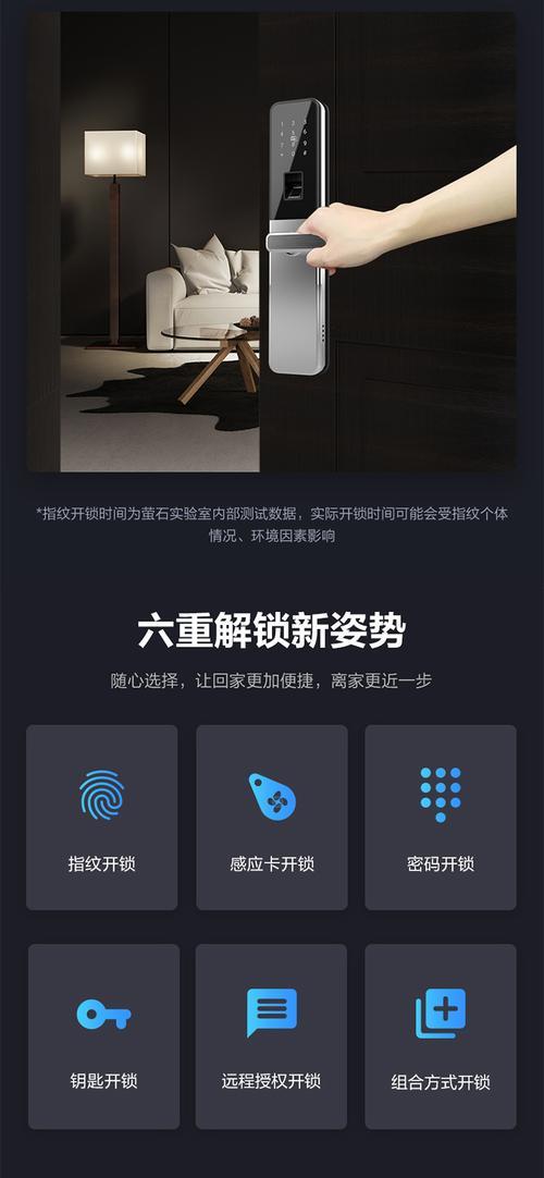 萤石指纹锁键盘锁定怎么办