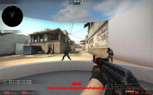 csgo准星一个点怎么调