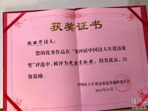 赵丽华最著名的一首诗