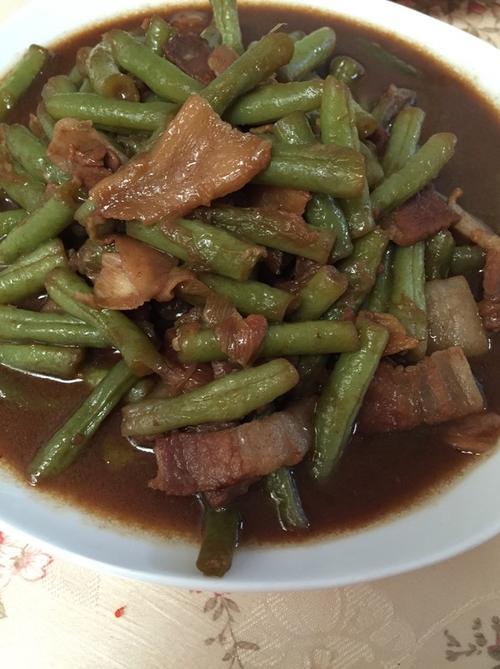 扁豆土豆炒肉的做法