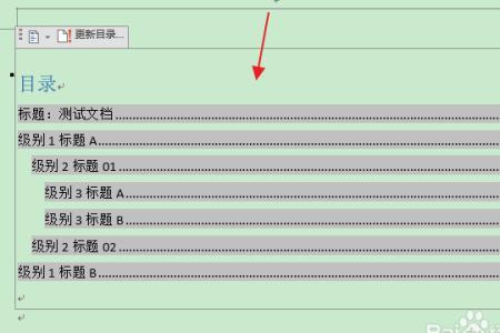 目录点划线如何插入
