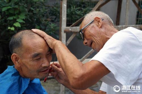 孙子可以给爷爷剪发吗