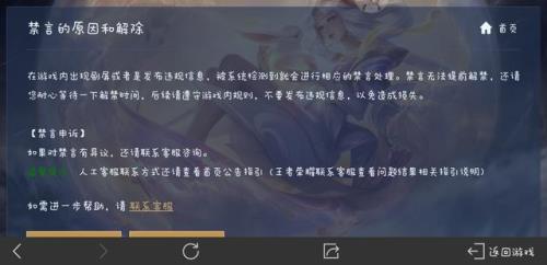 王者禁言30天解不了怎么办