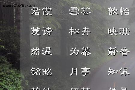 诗华名字寓意