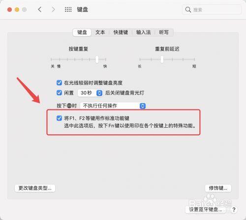 苹果笔记本玩游戏f1到f12不能用