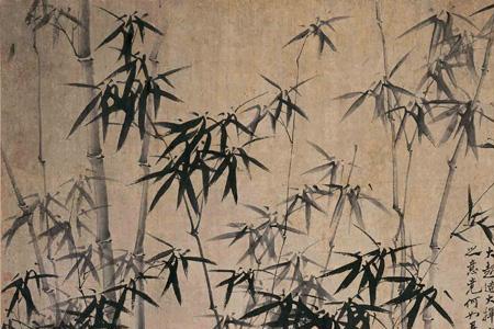 四十年来画竹枝赏析