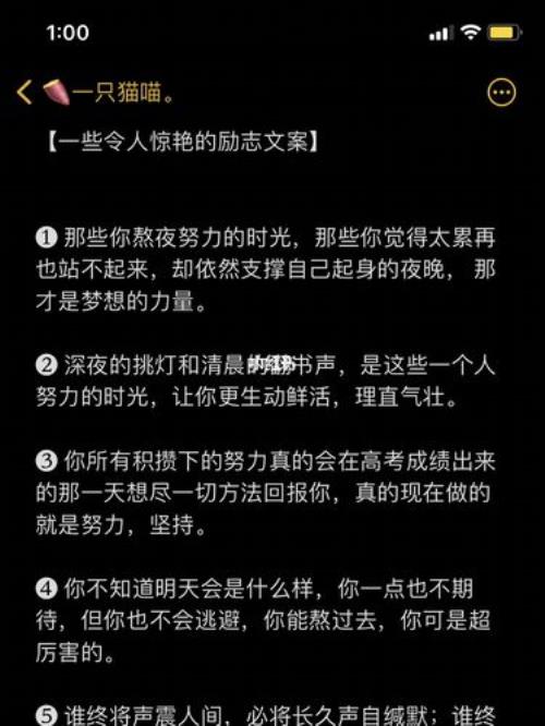 一眼被惊艳的高级文案励志