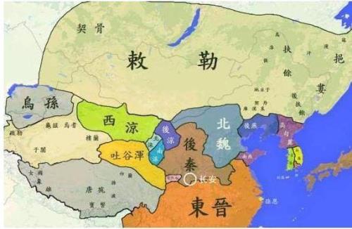 五胡内迁迁入山西的有哪些民族