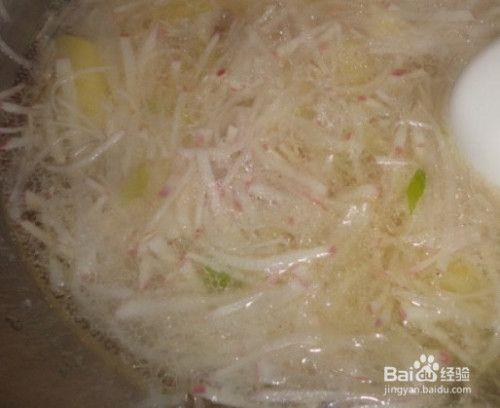 清水萝卜汤的做法