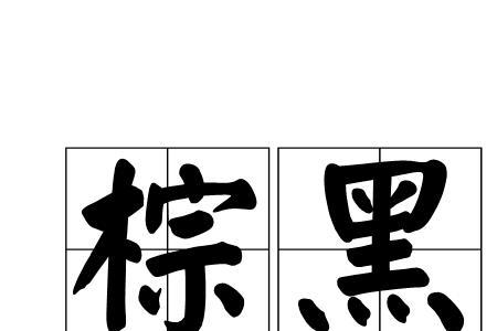 棕能组什么成语