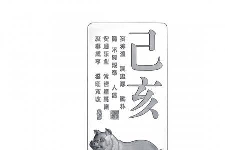 哪一年是白猪年