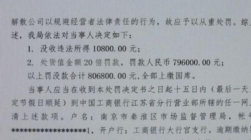 罚款金额怎么写