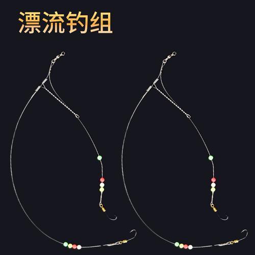 岸筏用双钩还是串钩