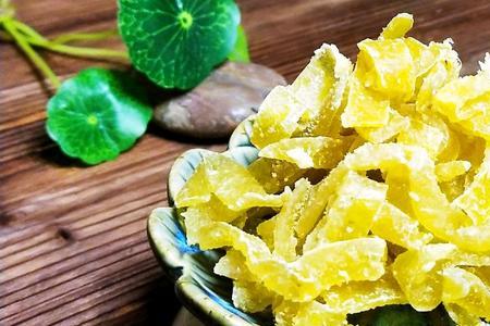 柚子皮糖炒不干怎么补救