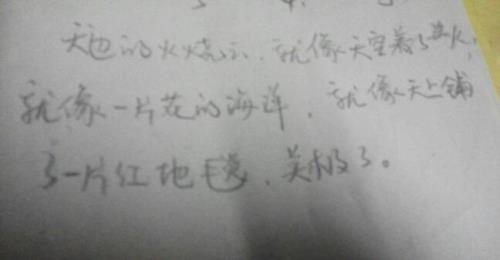 用荷花好像和又像造句