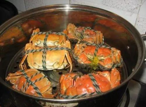 青蟹要蒸多久