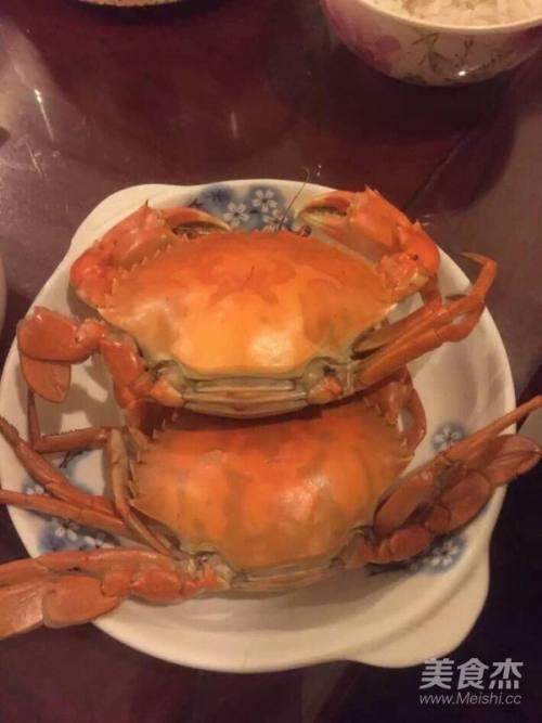 清蒸红膏青蟹蒸几分钟