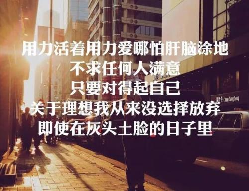 形容无奈和认命的句子