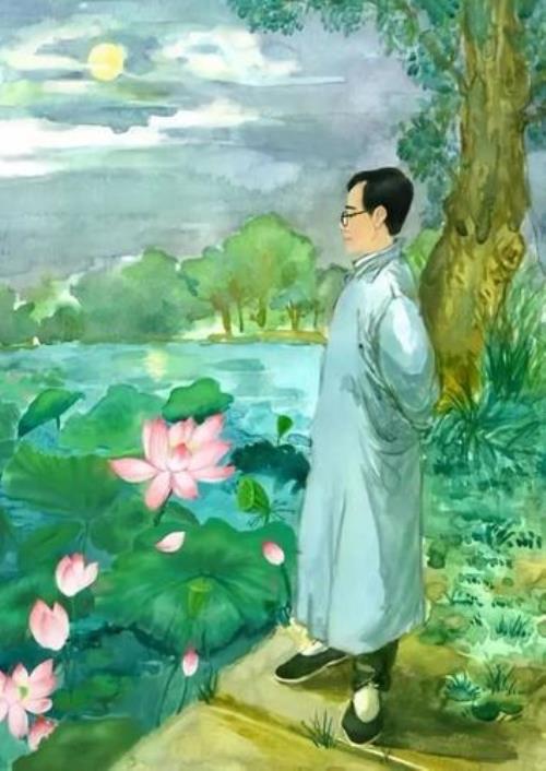 荷塘月色朱自清借喻