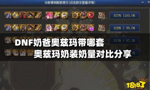 dnf综合奶量是什么意思
