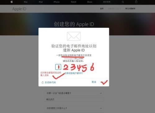 苹果验证码无效