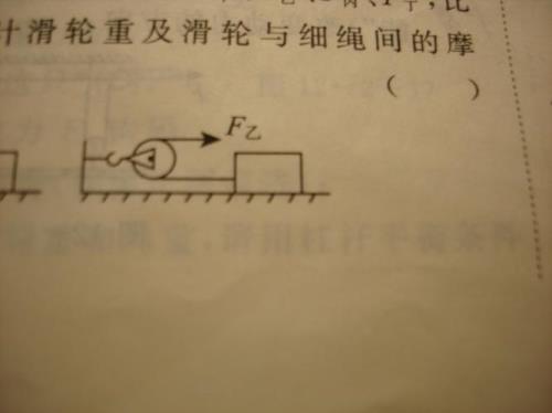 利用动滑轮 省力的例子