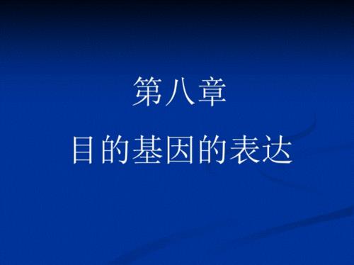 目的基因是什么