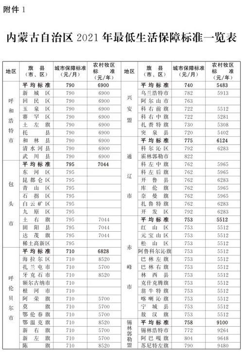 当地最低生活标准怎么查询