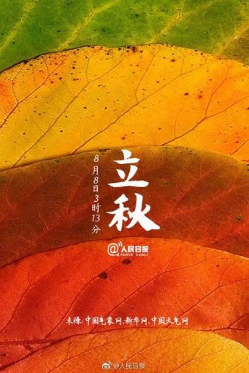 描写立秋后的景色