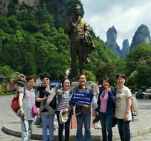 张家界东门进去怎么游玩