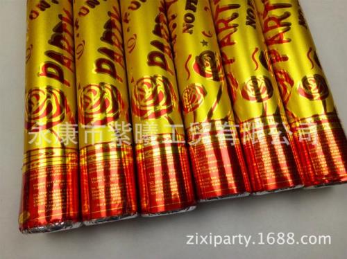 放礼花用不用把外面的纸给撕掉
