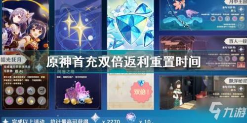 原神首充奖励是多少