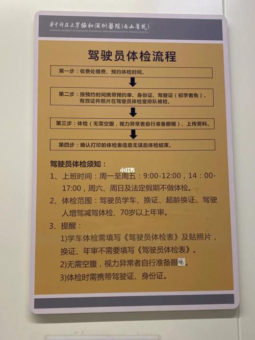 驾照体检费用是多少