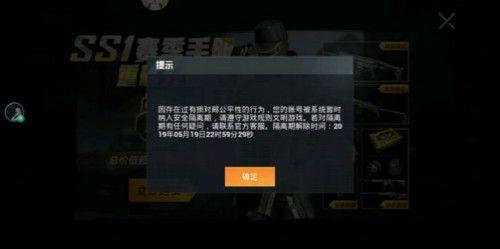 和平精英由于语言不当多久解封