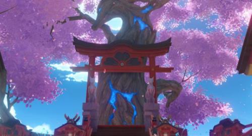 原神神樱树位置
