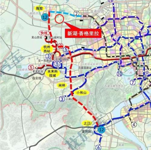 杭州地铁四期15号线站点明细