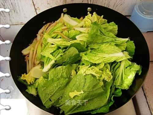 嫩白菜炒法