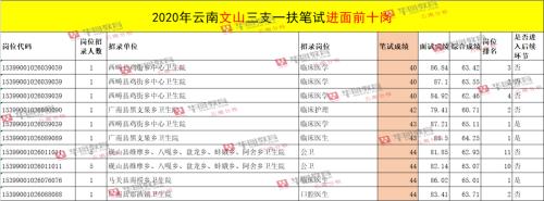 2020济南三支一扶体检标准