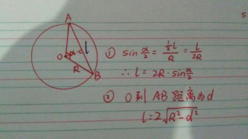 弦长公式最简单方法